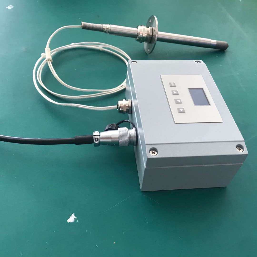 温湿度变送器DB441-DB141-GL分体式带显示活动螺纹法兰150mm螺杆