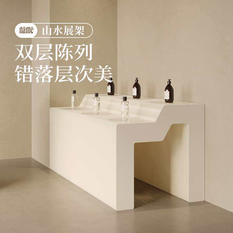十八纸商用展示柜展架置物架中岛展示台火炬展示货架产品陈列