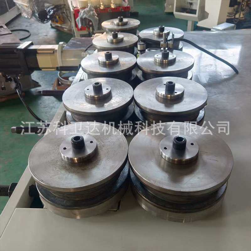 双伺服滚圆机80CNC-9-2A金属管材卷圆机不锈钢铁管滚圆成型设备