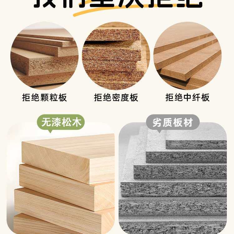 实木格子柜幼儿园日式自由组合储藏柜落地置物书架简易靠墙储物柜