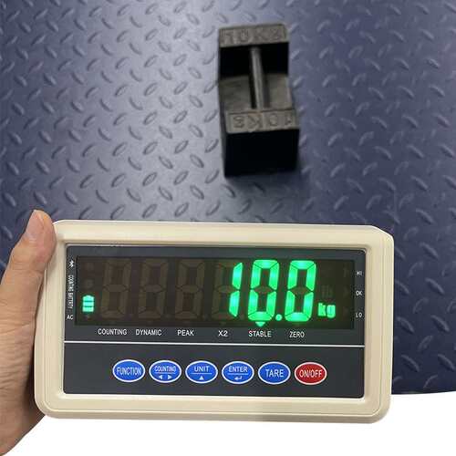 小地磅带PLC控制上下限报警智能电子秤Modbus 协议上传上位机地磅