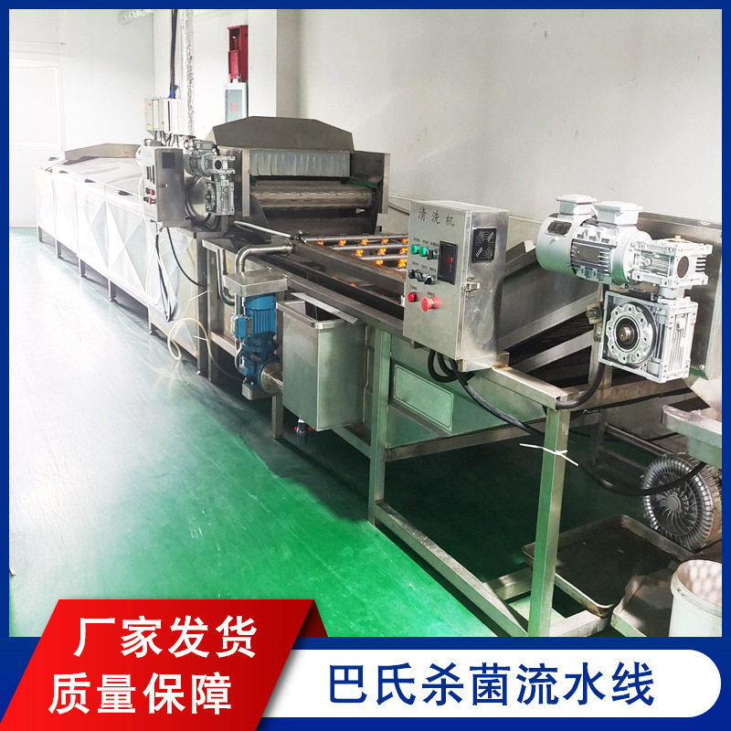 全自动小型巴氏杀菌机 果蔬蒸煮漂烫杀青机 果汁巴氏杀菌流水线