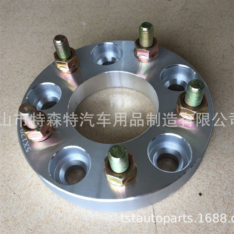 法兰盘汽车轮胎垫片5-120轮毂加宽 25mm 轮毂变位器 铝合金法兰盘
