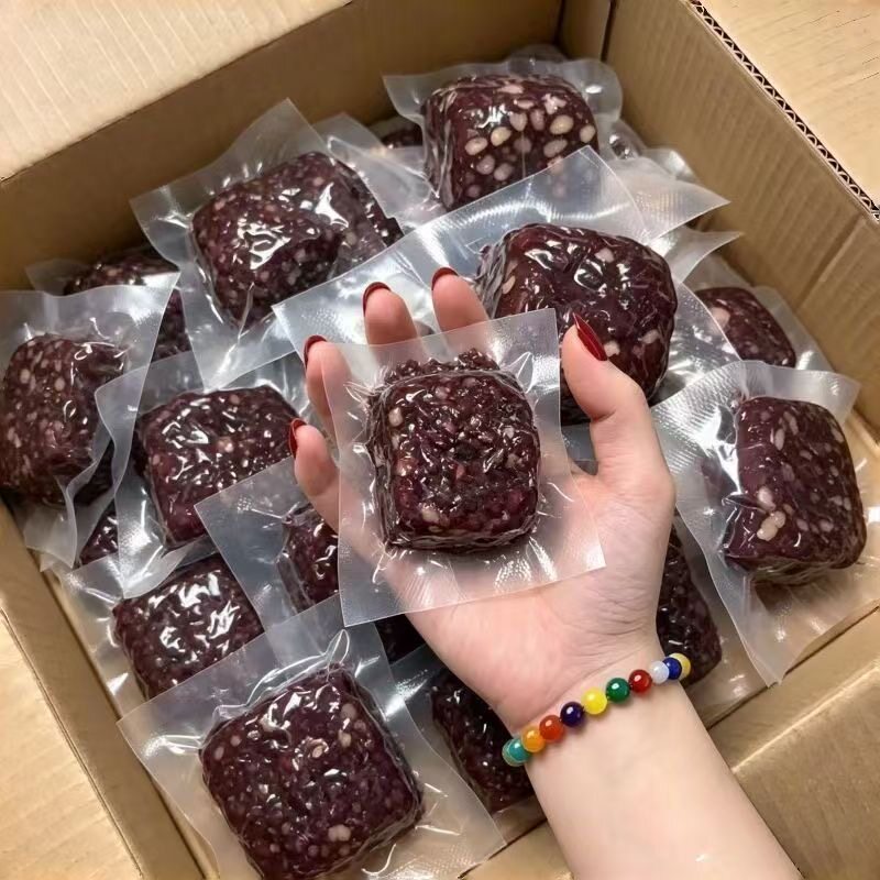 厂家直销】手工红豆糕开袋即食冷热双吃软糯香甜下午茶传统糕点
