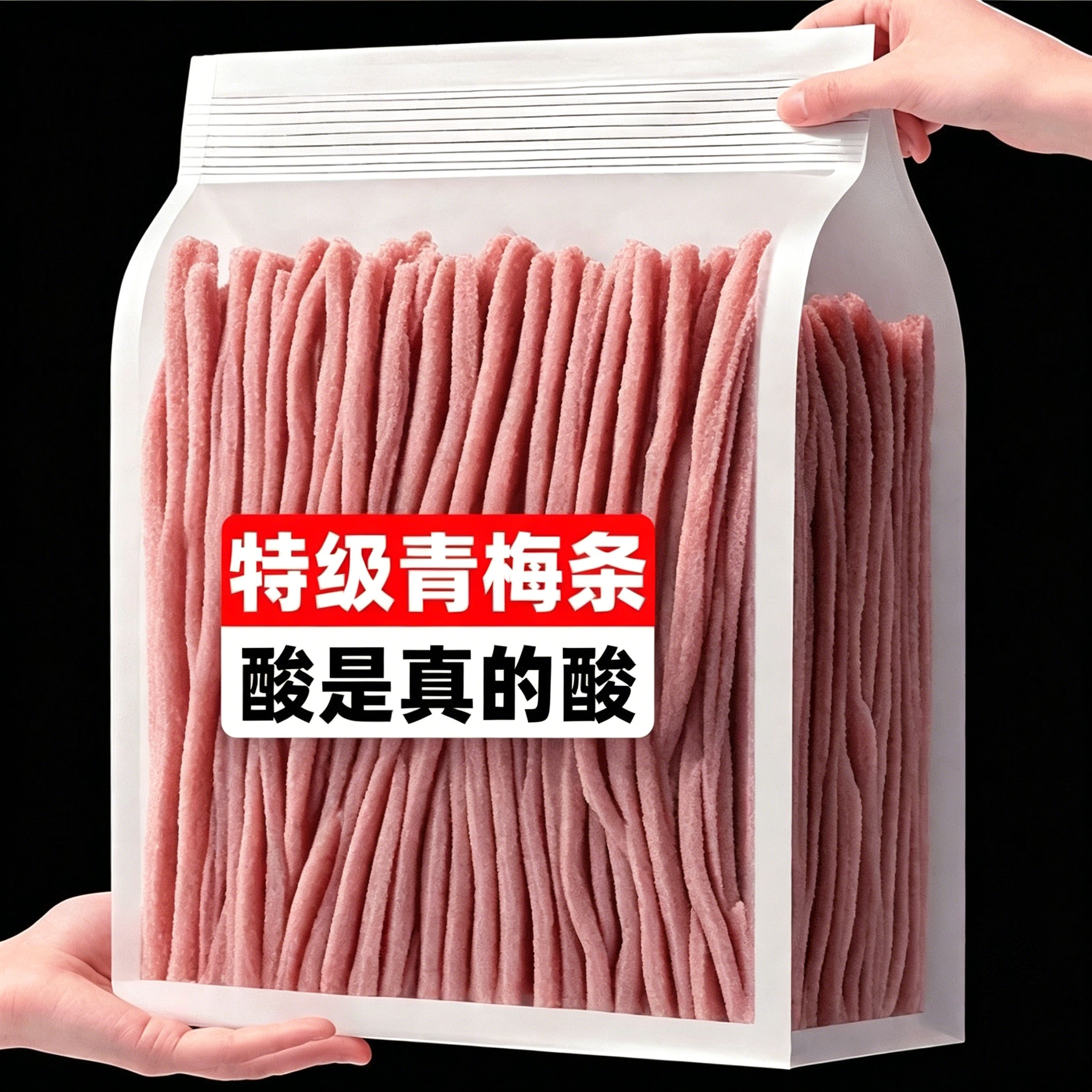 【酸过瘾】巨酸无核青梅梅条爆款酸梅条原味话梅营养酸甜梅小零食