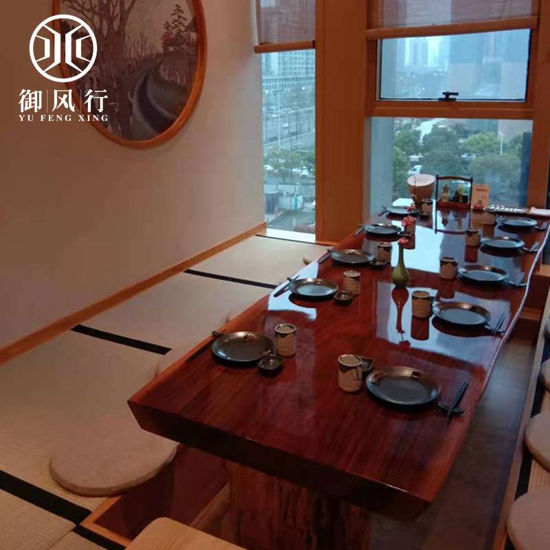 日式实木质榻榻米地台和式可拆洗床垫客厅酒店餐桌休闲娱乐场地桌