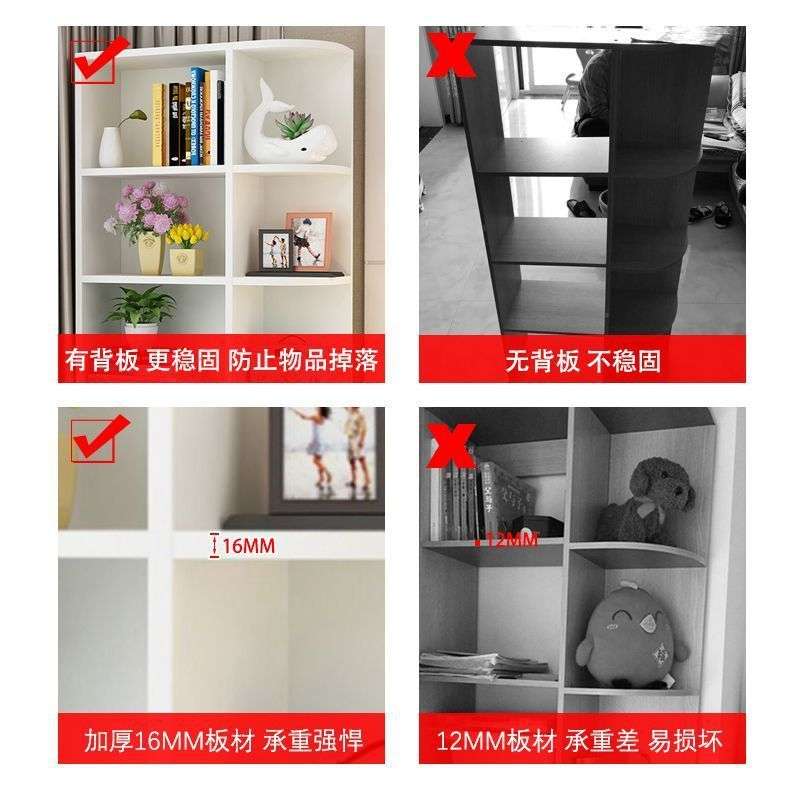 飘窗柜储物柜收纳书柜一体创意组合卧室多功能边角柜阳台柜置物架