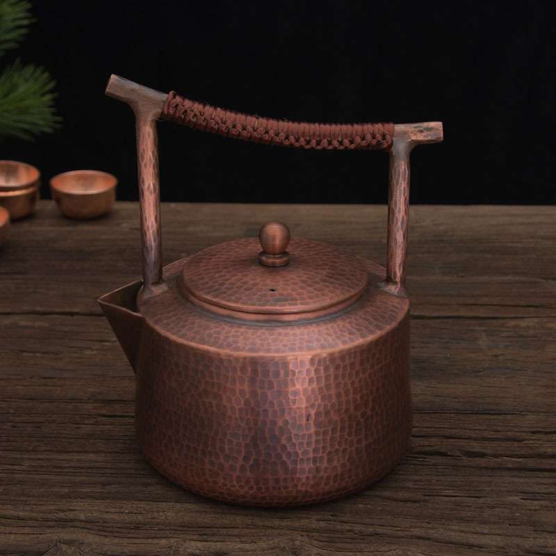 纯手工铜壶 铜茶壶 烧水壶 沏茶铜壶 家用商用加厚小铜壶