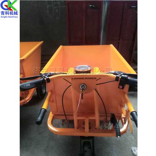 电动无级调速自卸手推车 建筑工地运输搬运车 小型家用推粮推货车