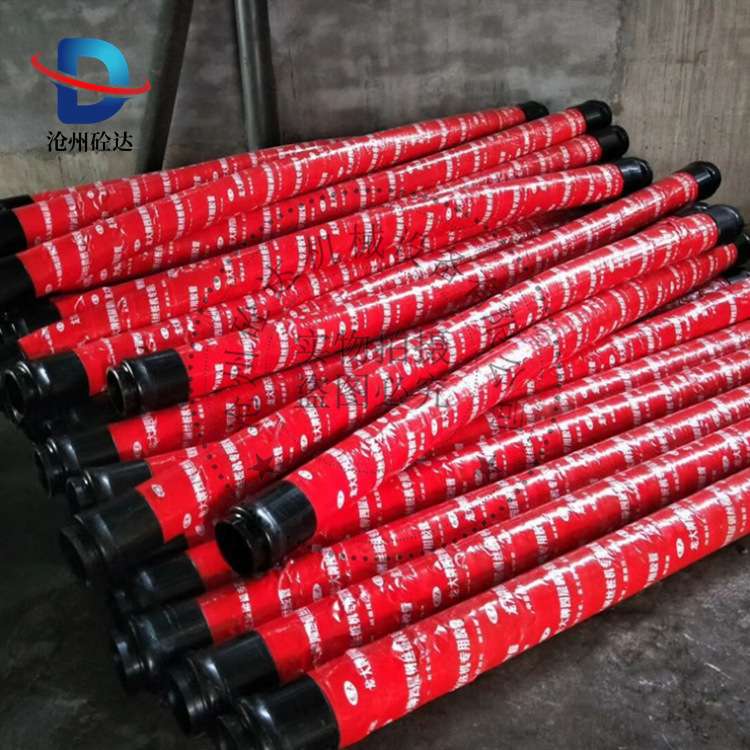 泵车3米胶管 混凝土布料机125胶管 80砂浆泵胶管 质保三千方