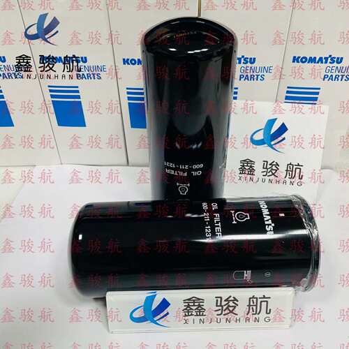 600-211-1231适用小松发动机挖掘机S6D140机油滤清器600-211-1231