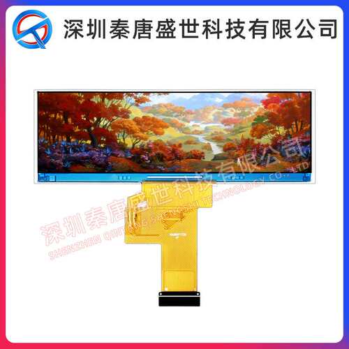 3.9寸TFT显示屏插接30pin驱动NV3041A接口SPI/MCU分辨率480*128