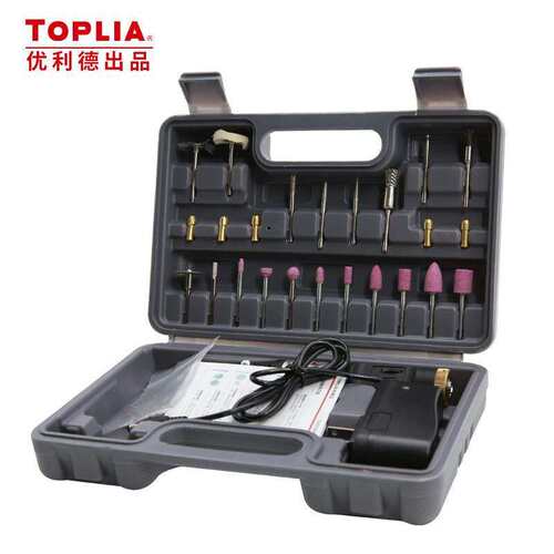 拓利亚（TOPLIA）充电电磨机 小型抛光机 电动清缝打磨机 可调速