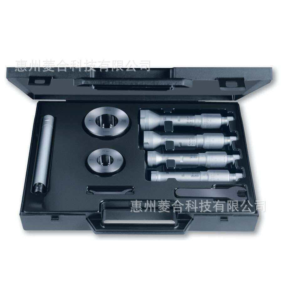瑞士TESA三点式内径千分尺00812300量程40-100mm 0.001mm机械套装