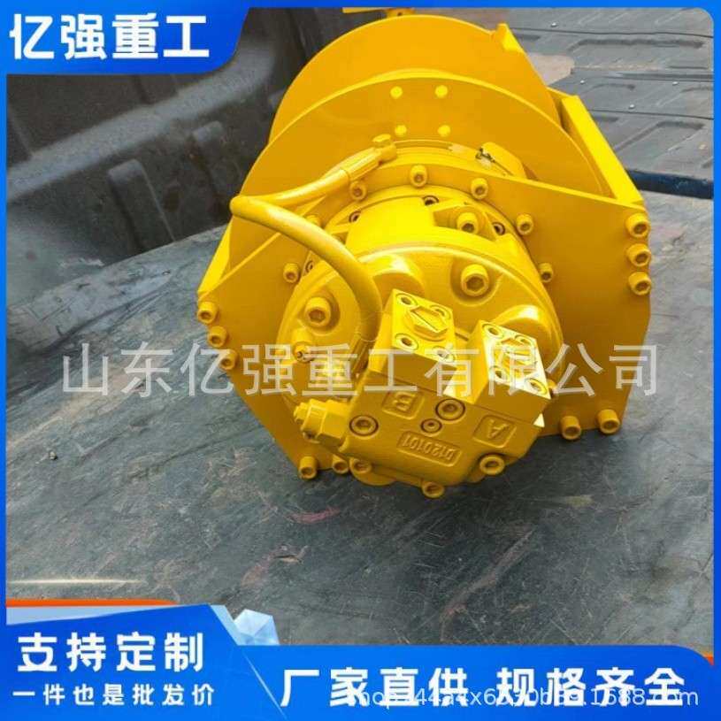 小型液压绞车厂家直售车用船用手摇绞车绞盘无级变速液马达绞盘