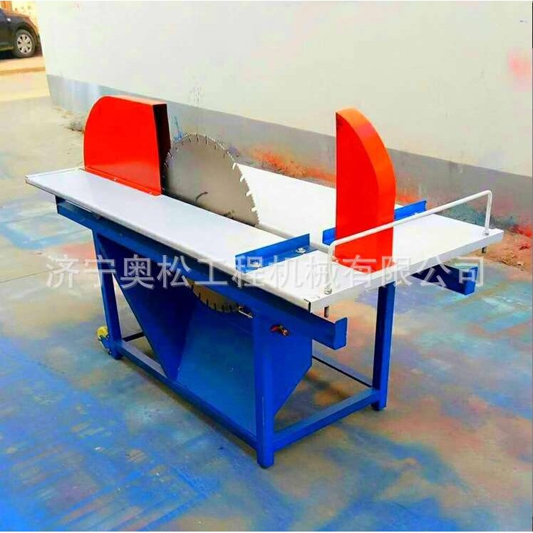 小型电动台式锯砖机 建筑工地加气块切断机 接水泵无尘环保切砖机