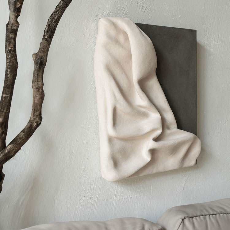 简约现代《未尽深邃》抽象装饰画客厅玄关壁画挂件小众艺术壁饰