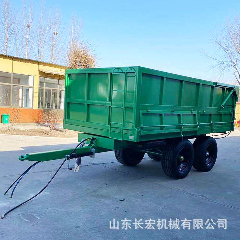 拖拉机拉货斗子自卸车斗后斗多功能自卸箱板拖车