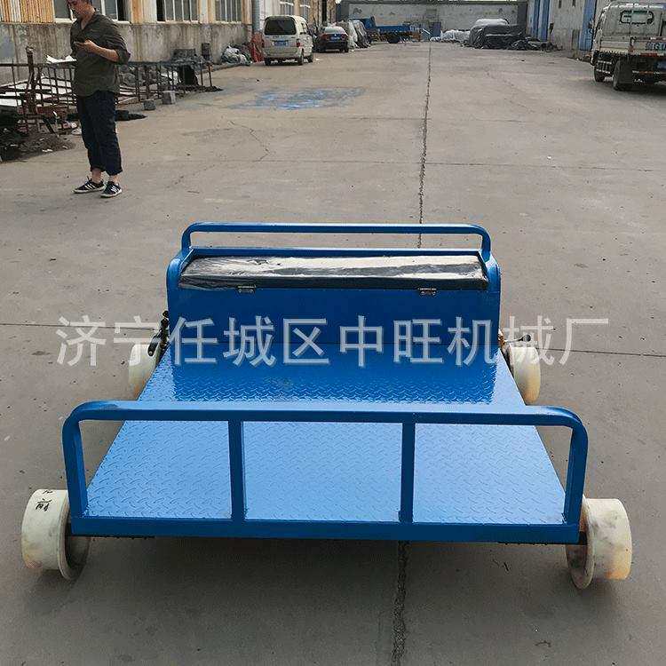 电动遥控轨道车果园采摘遥控平板车电动轨道车