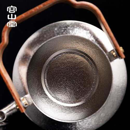 容山堂钛烧水壶茶壶钛壶煮茶器家用提梁壶户外便携式烧水泡茶壶