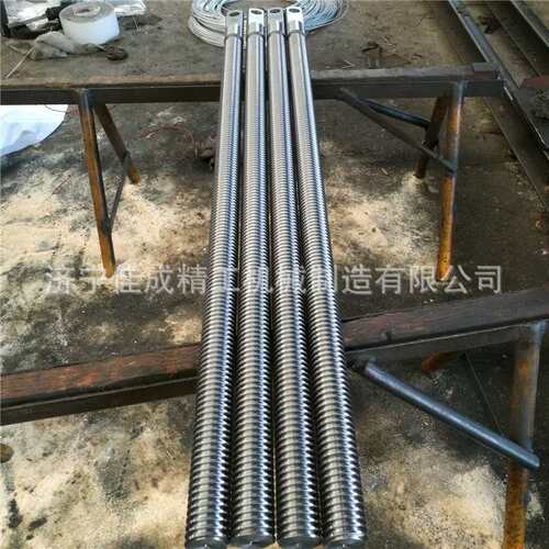 梯形丝杆精密机床丝杠Tr40T50T60螺距10七级正反牙升降丝杆