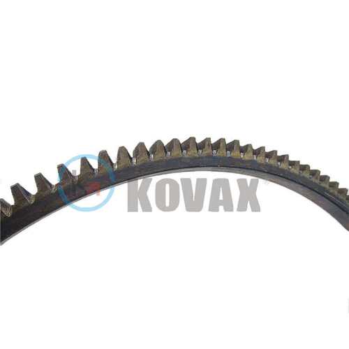 KOVAX挖掘机配件飞轮齿圈 发动机配件D13D 153T启动马达齿轮现货