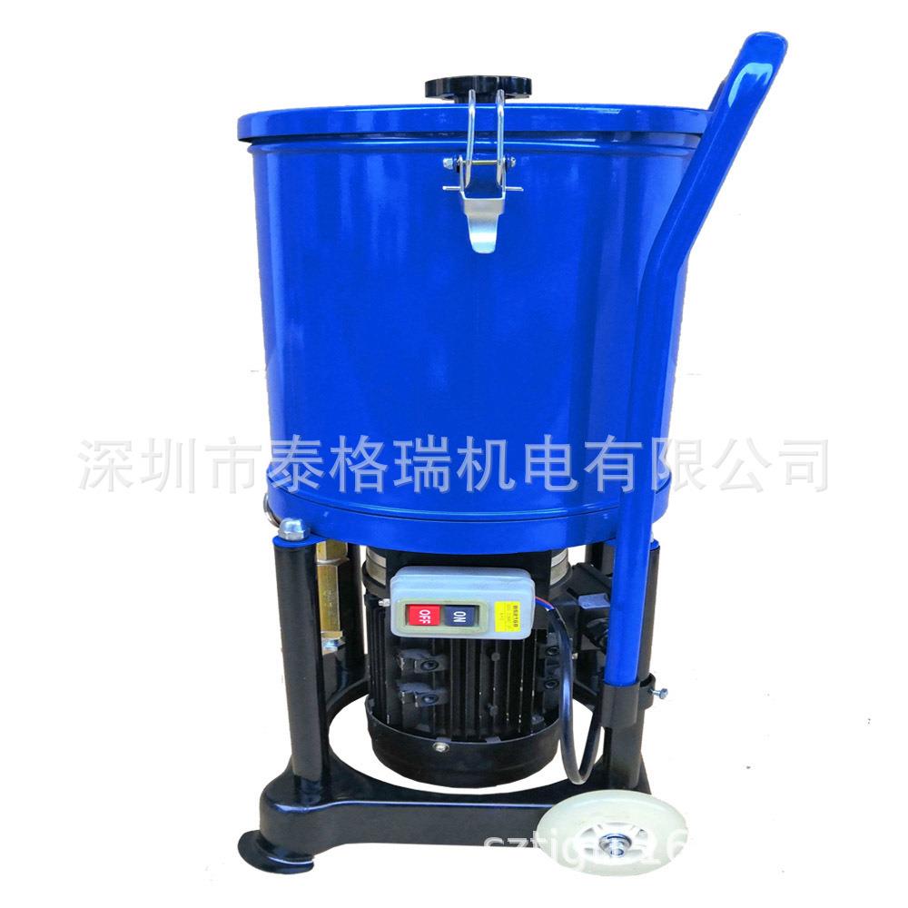 移动式压电动黄油泵搅拌式电动黄油注油器旋挖机干油润滑泵