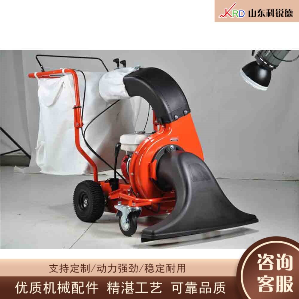 小型手推式吸树叶机小区公园树叶清扫机球场运动场草坪吸叶车
