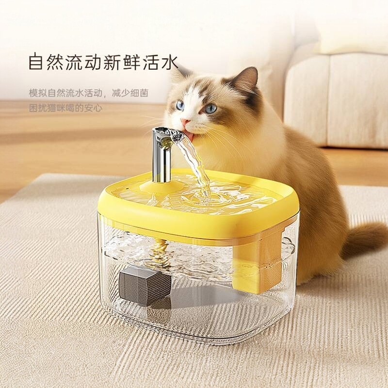 猫咪饮水器饮水机小猫喝水器狗狗水盆喂水碗宠物用品宠物饮水机