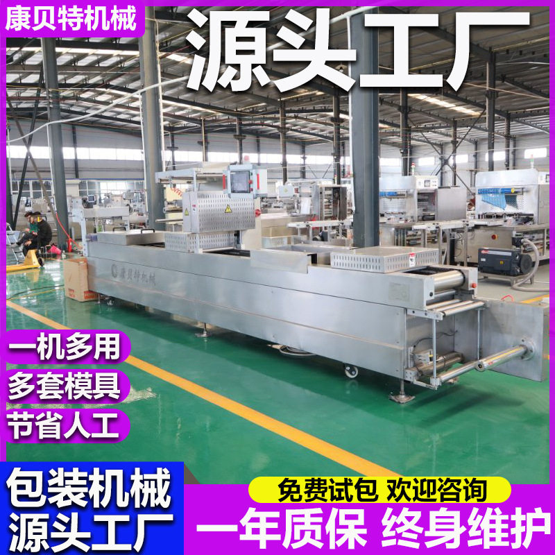 铝箔袋麻辣小干鱼DZ520拉伸膜真空包装机蜂蜜砖鱿鱼仔真空封口机