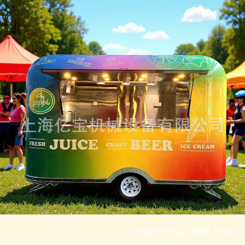 上海亿宝厂餐饮车小吃车咖啡车啤酒车冰淇淋车美食车foodcart