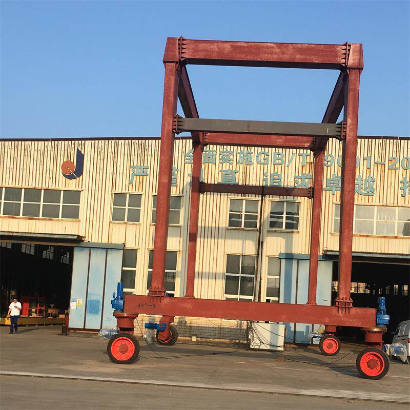 宝威轨道式起重机轮胎式龙门吊多种型号运输稳定灵活性强