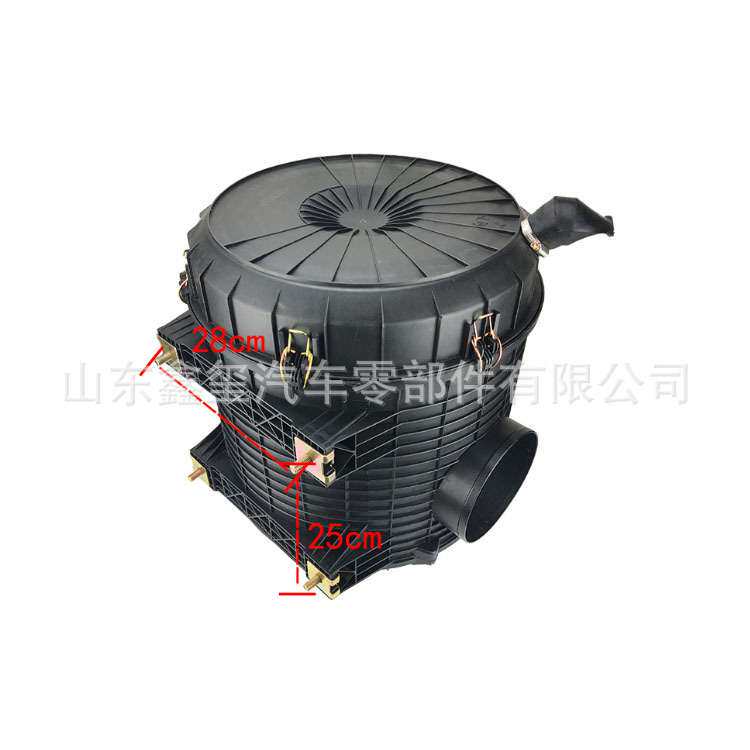 豪沃塑料空滤器总成汽车空气过滤芯总成机械电器装饰相关密封件发