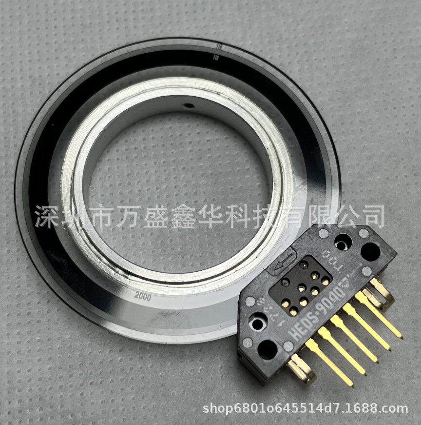 HEDS-9040#T00光电编码器abz相2000线光栅码盘可配套