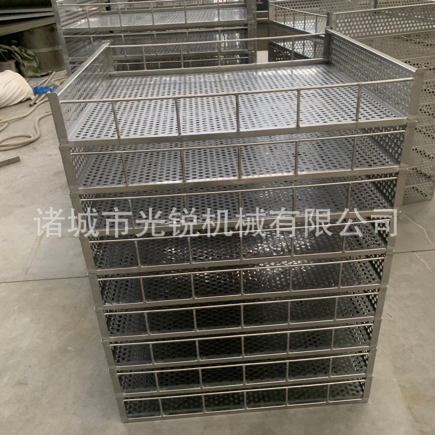 测喷式杀菌盘杀菌锅杀菌釜专用两边镂空杀菌帘子源头直供