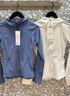lululemon Mist Over防风防晒速干轻薄连帽自收纳皮肤衣夹克