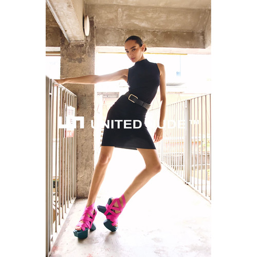 UN/united nude/2026明星同款/Boulder Bondage/经典女鞋露趾凉鞋