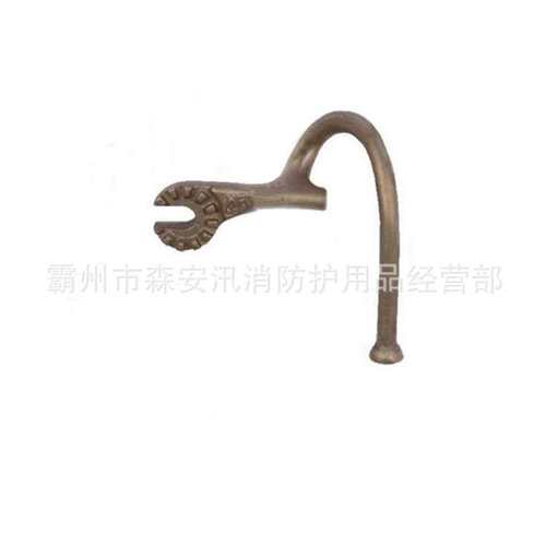 A10111荧光色多用型猪尾分段头 绝缘操作杆头 多用型分段头