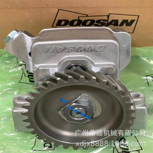 DOOSN斗山大0宇D30DX340EUSDH370DE08发动机机油泵挖掘A机X配件