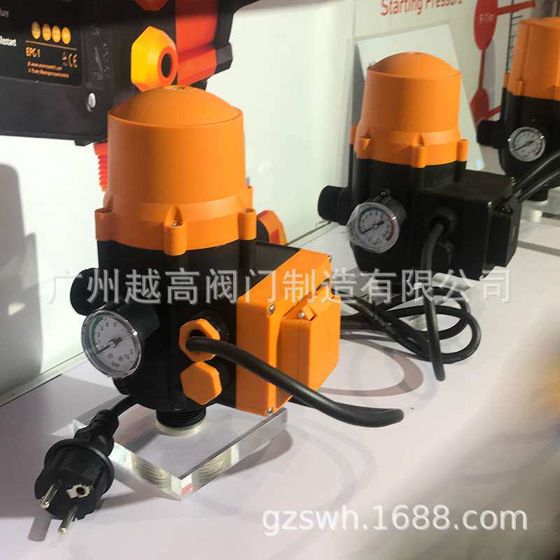 EPC-5水泵增压热水专用，电子水流压力开关自动控制器 带缺水保护