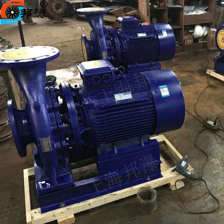 卧式管道泵价格 ISW80-200I 卧式单级单吸离心泵 ISW卧式离心泵