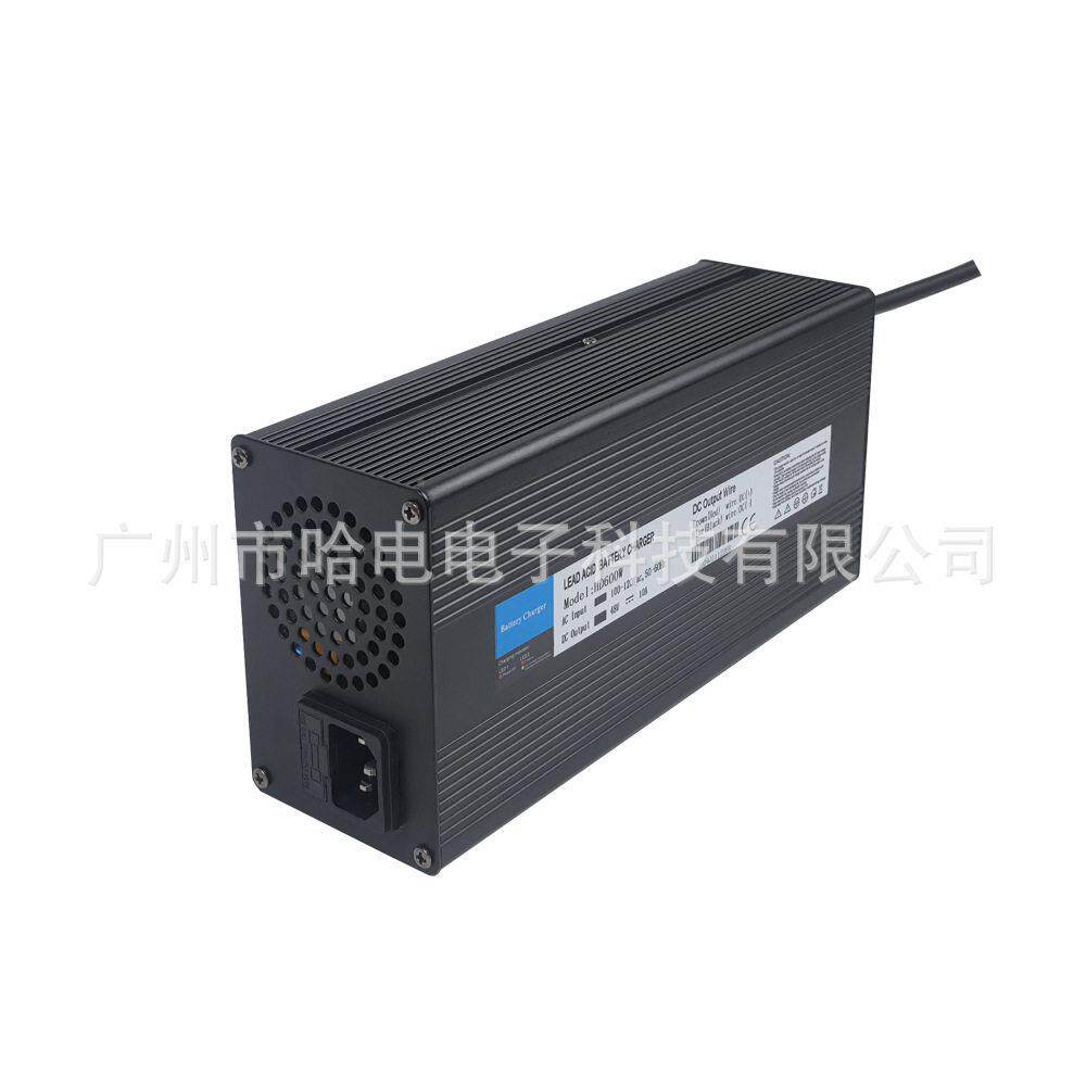 用于电动汽车黑的LiFePO4电池充电器60W1225A色铝V壳带0PFPCAC功
