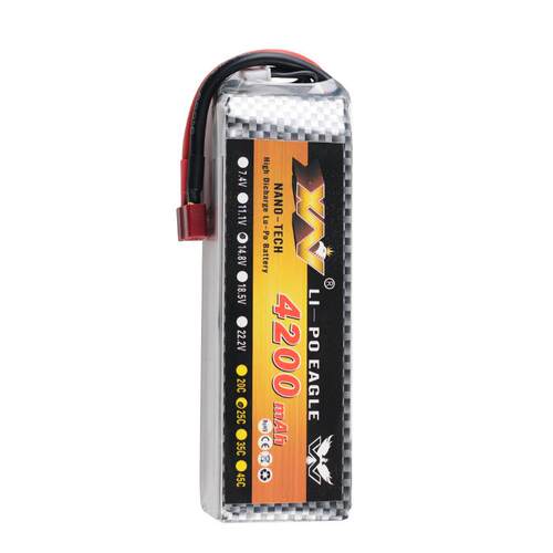 厂销电鹰王22.2V4C200MAH256SNFS大容量车用直升四轴多轴航机模池
