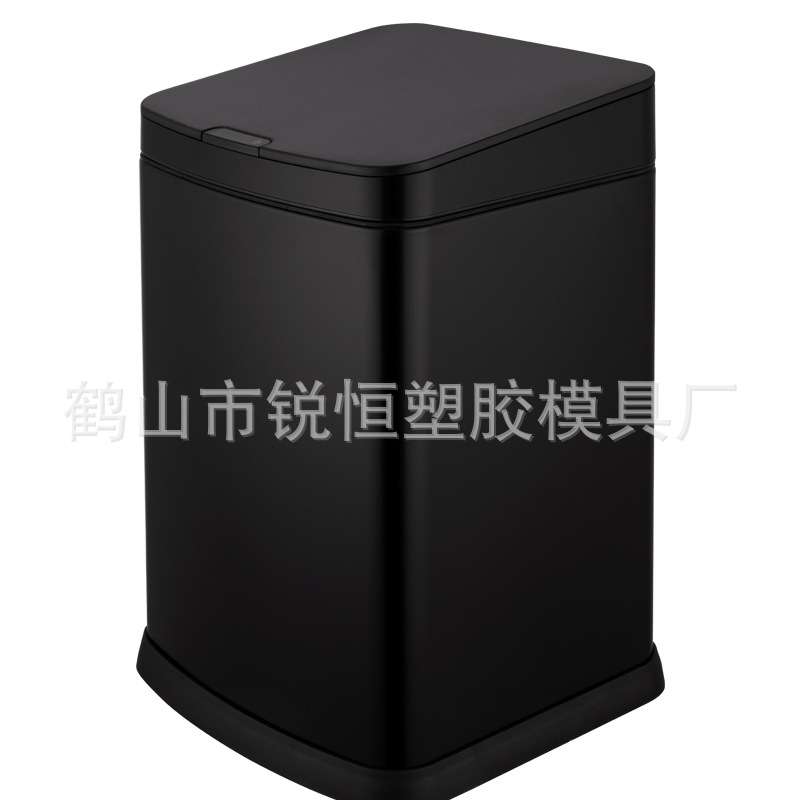 GAOK方形智能感应垃圾桶不锈钢感应垃圾桶收纳桶充电池6628N图片
