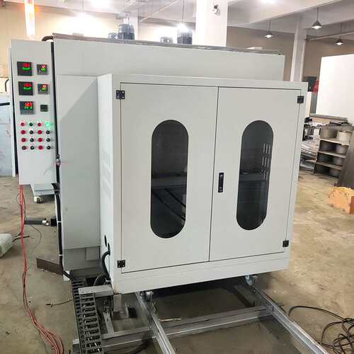 大型400度高温烤箱64盘热风旋转烤炉厂家工业旋转烘箱热风旋转炉
