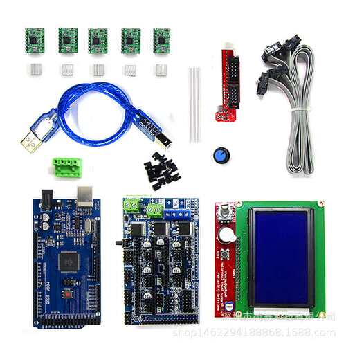 3d打印机配件 12864显示屏 Ramps 1.6 控制板Mega2560主控板 4988