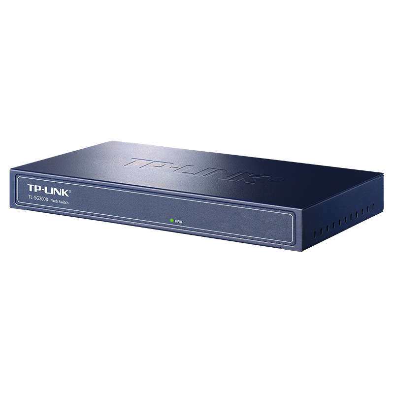 TP-LINK 8口千兆Web网管云管理交换机网线分线器分流器 TL-SG2008