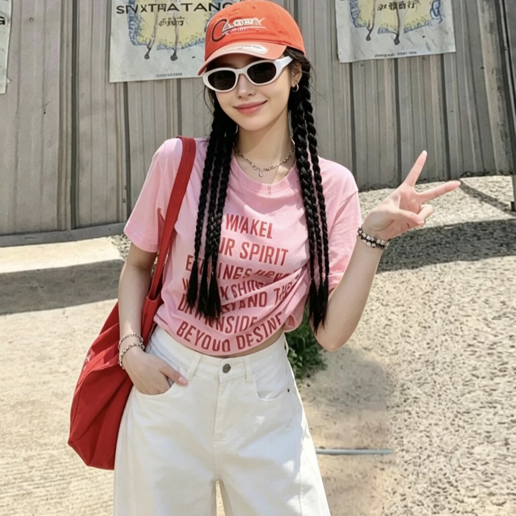 阔腿牛仔裤女拖地风高腰2025垂感图片