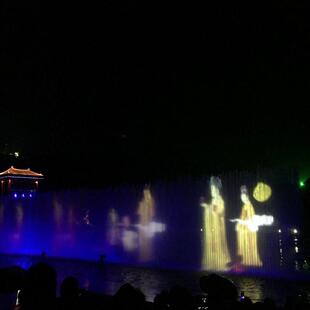吉首市网红激光投影水幕墙智能水幕制作安装公司设备施工租赁