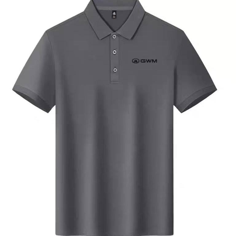 新款长城汽车4S店工作服短袖定制灰色POLO衫哈弗坦克WEY售前T恤杉